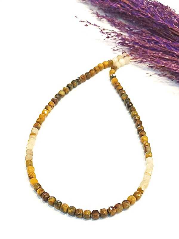 Hummel-Jaspis-Halskette