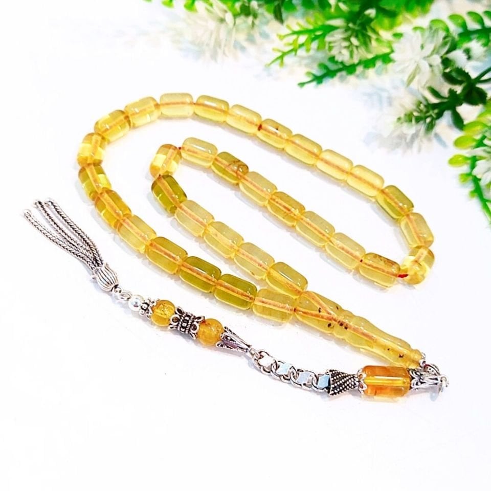 Damla Kehribar Tesbih 00409