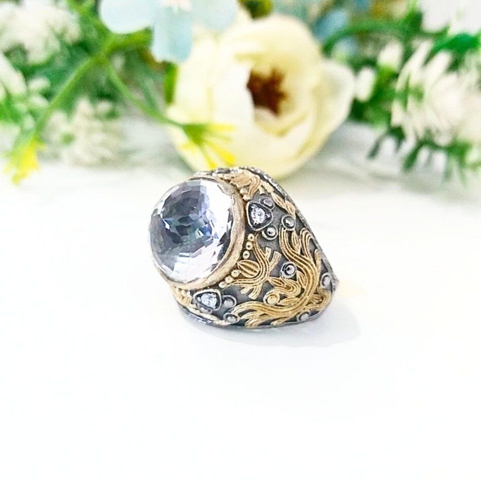 Topaz Özel Tasarım Yüzük - OTS969