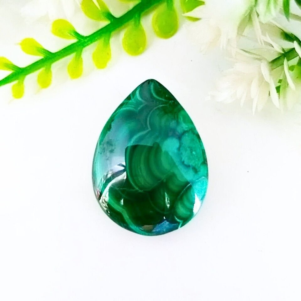 Malachit Naturstein Cabochon - KAB459