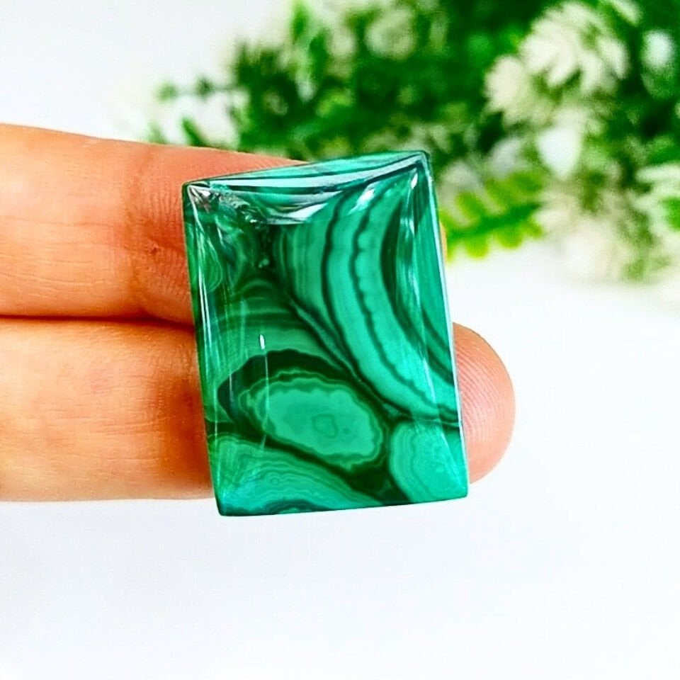 Malachit Naturstein Cabochon - KAB464