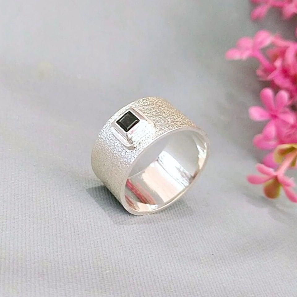 Topaz Taşı Özel Tasarım Yüzük