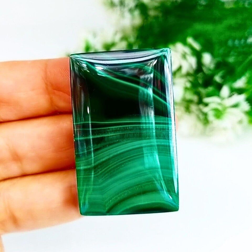 Malachite Natural Stone Cabochon - KAB471