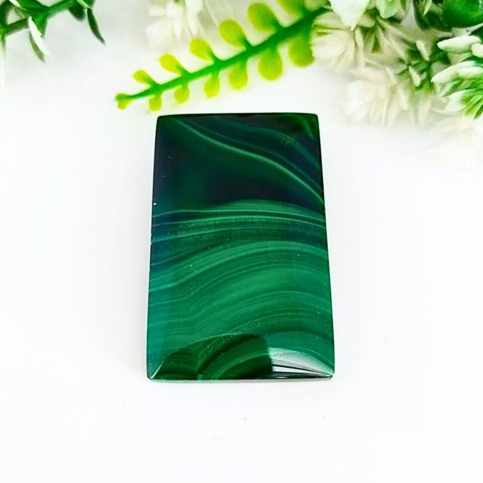 Malachite Natural Stone Cabochon - KAB471