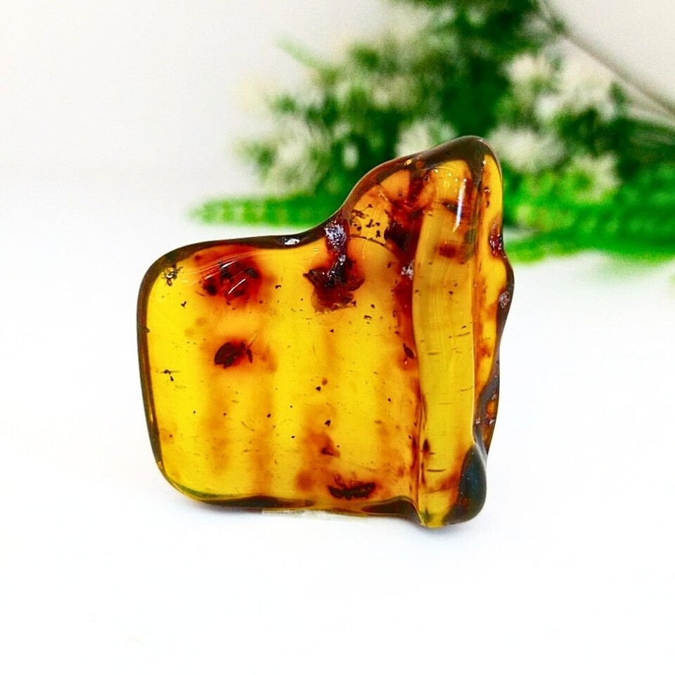 Drop Amber Natural Stone Mass - KHR535