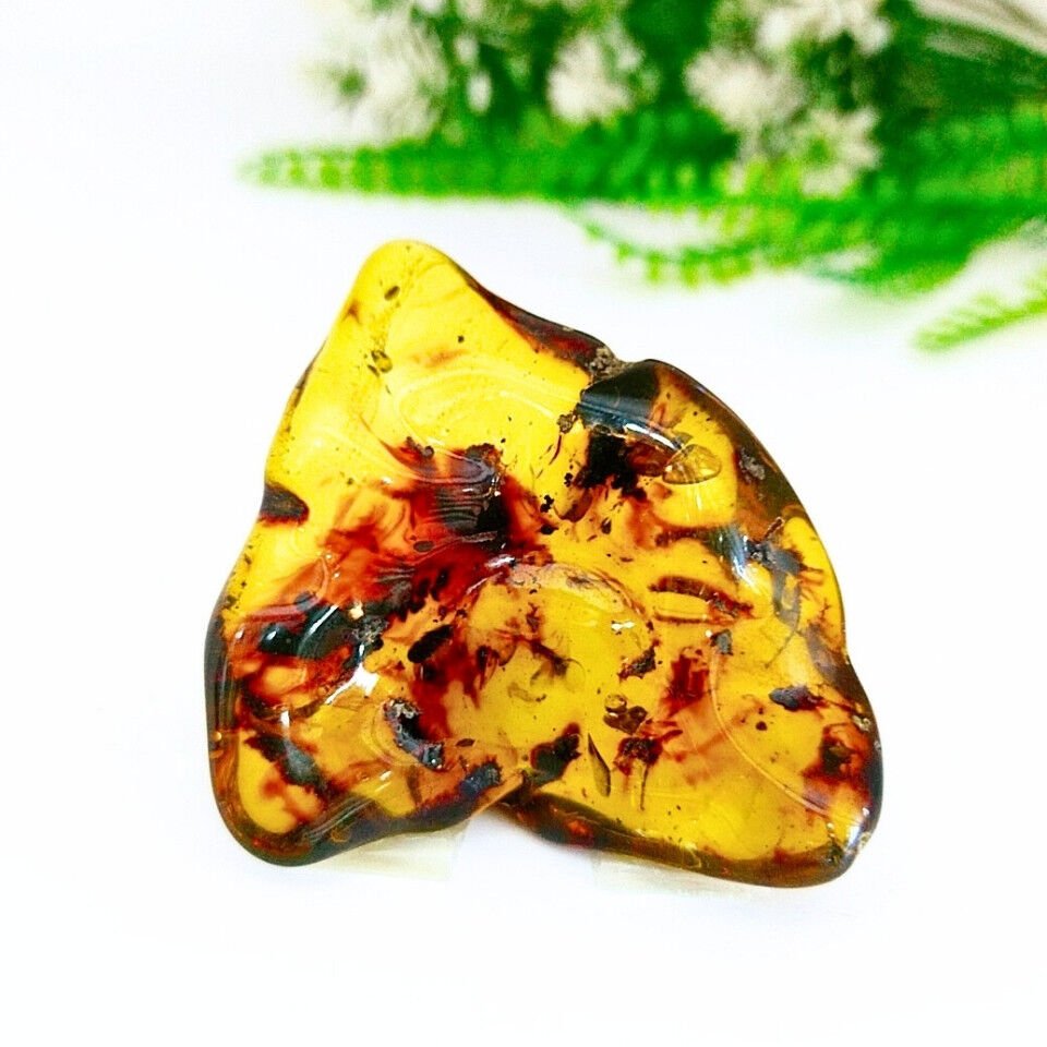 Drop Amber Natural Stone Mass - KHR542