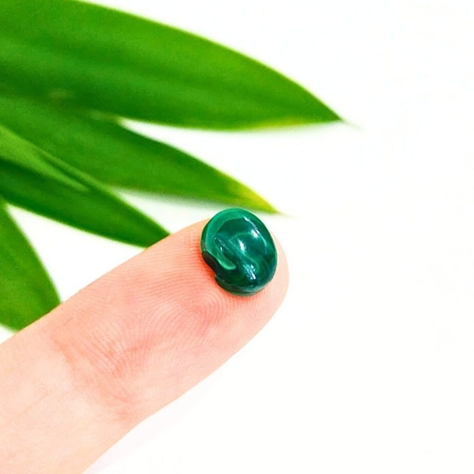 Malachite Natural Stone Cabochon K339