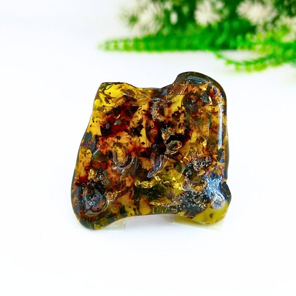 Drop Amber Natural Stone Mass - KHR547
