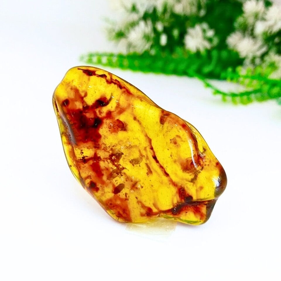 Drop Amber Natural Stone Mass - KHR555