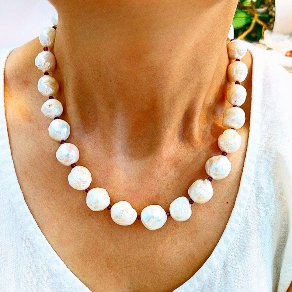 Baroque Pearl Special Design Necklace – DKLY306