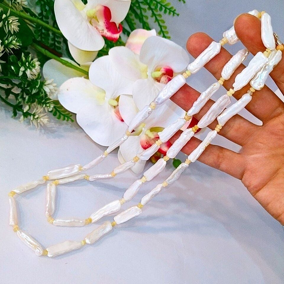 Barok İnci Özel Tasarım Kolye – DKLY307