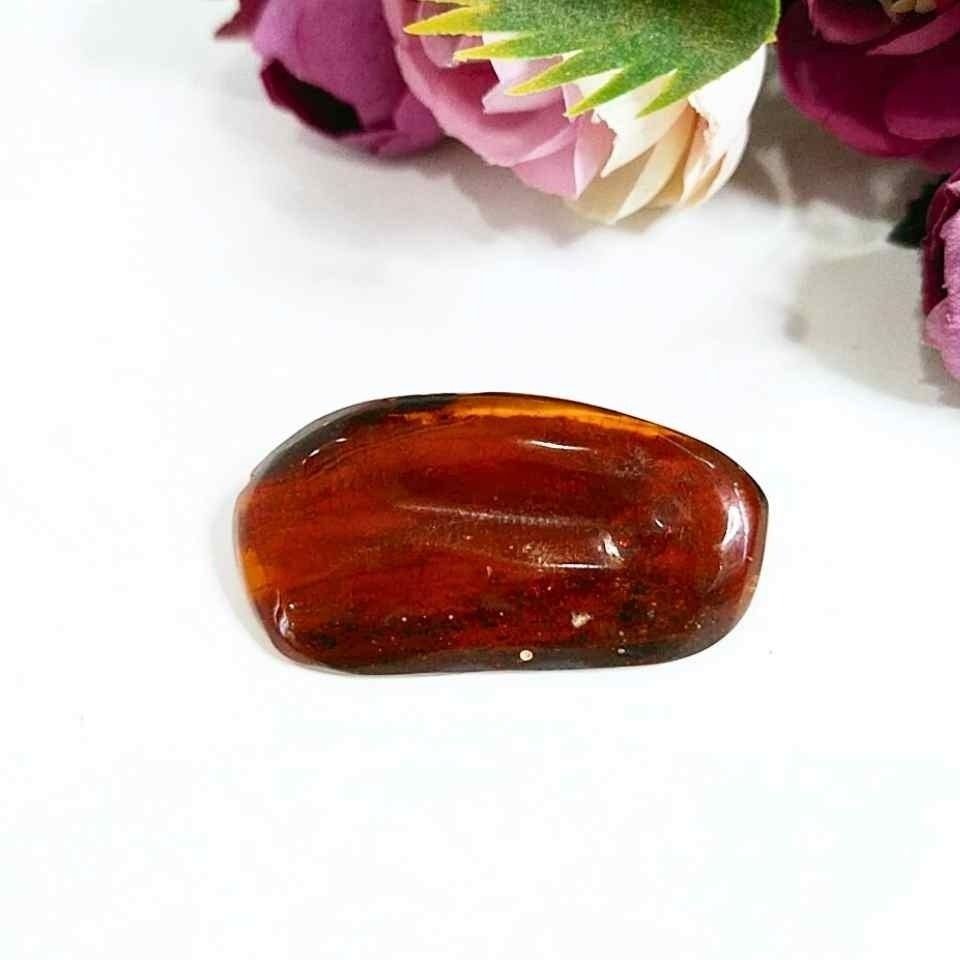 Special Design Antique Amber Brooch K06