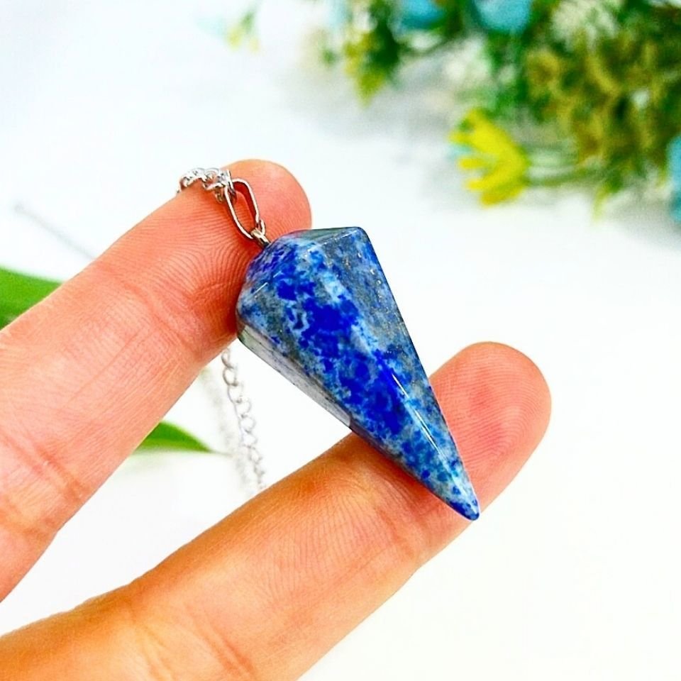 Lapislazuli-Steinpendel - PAN021