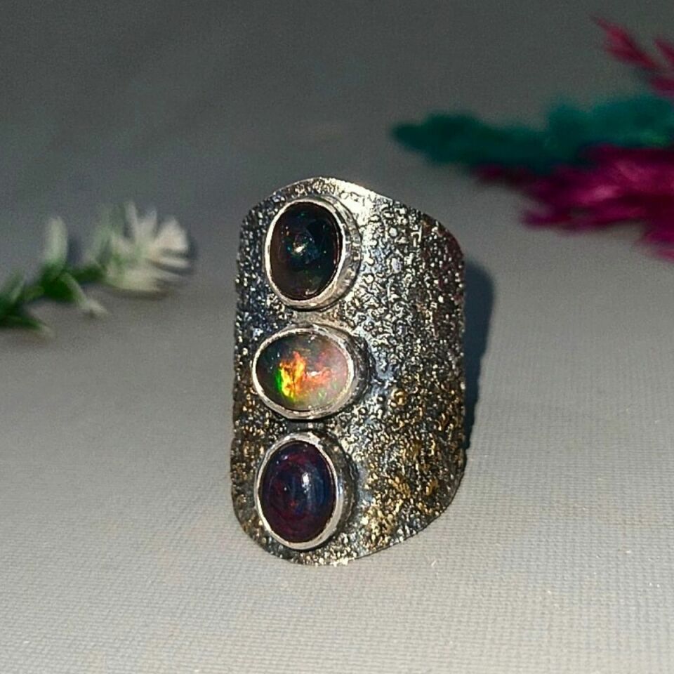 Opal Taşı Yüzük