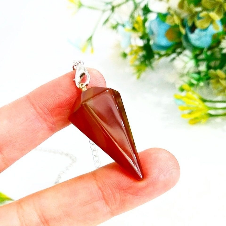 Agate Stone Pendulum - PAN037
