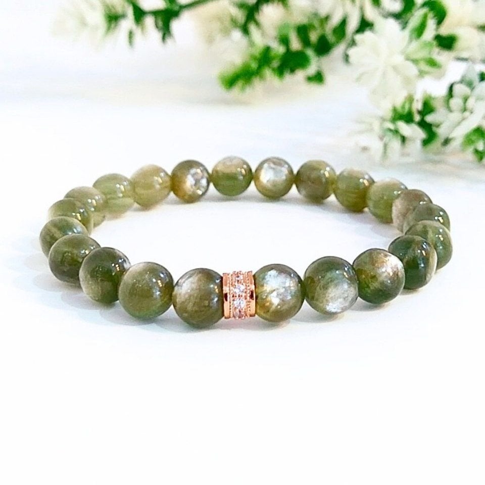 Lepidolite Stone Special Design Natural Stone Bracelet 761