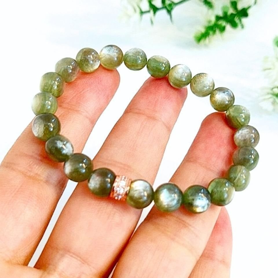 Lepidolite Stone Special Design Natural Stone Bracelet 761