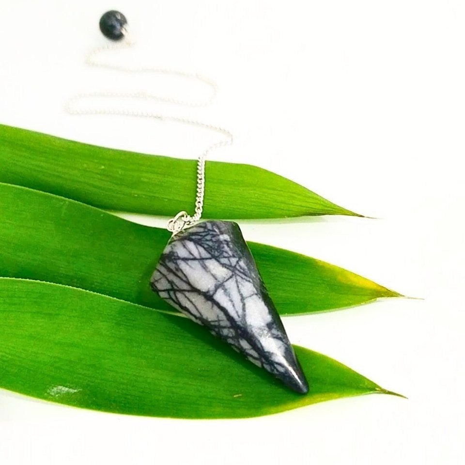 Zebra Jasper Taşı Pandül Sarkaç - PAN040