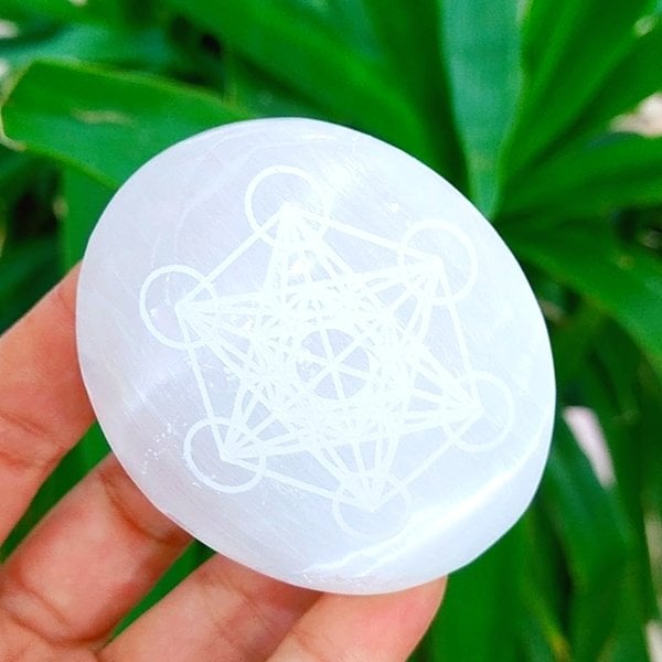 Selenite Massage Stone