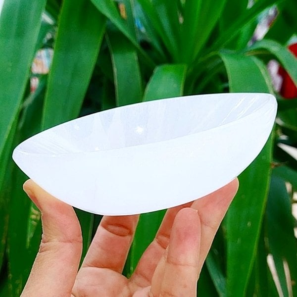 Selenite Stone Bowl