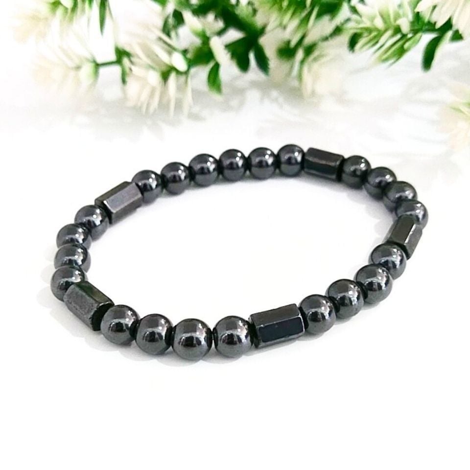 Lodestone 6 mm Natursteinarmband