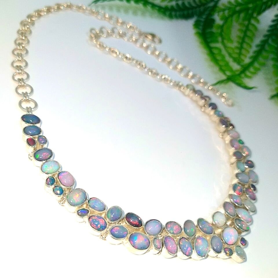 Opal Taşlı Gerdanlık