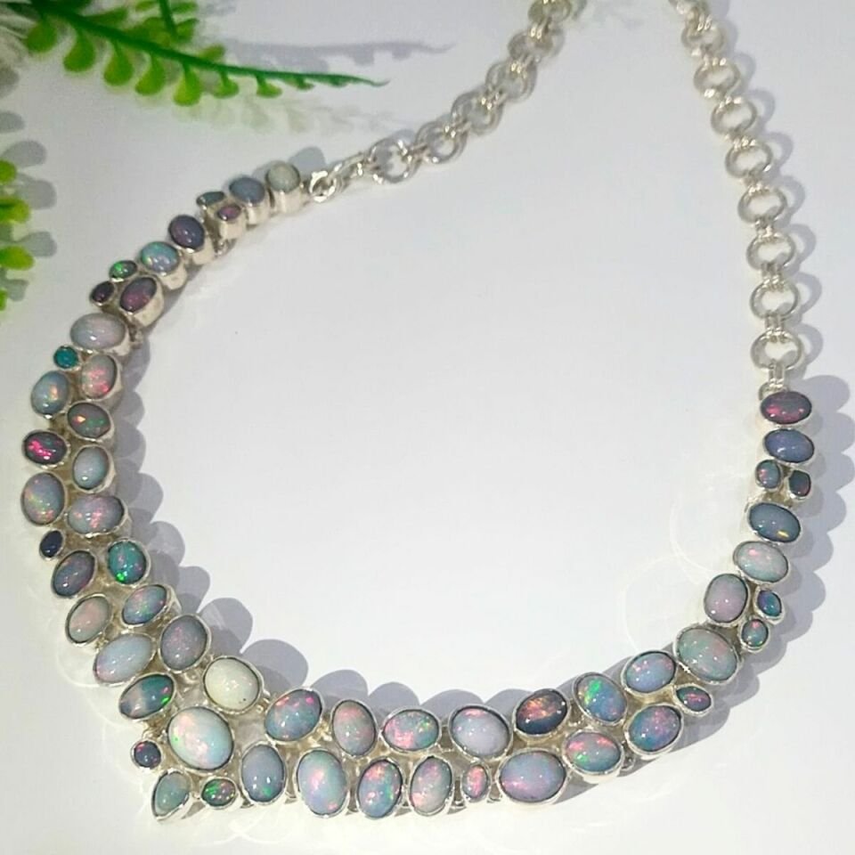 Opal Taşlı Gerdanlık
