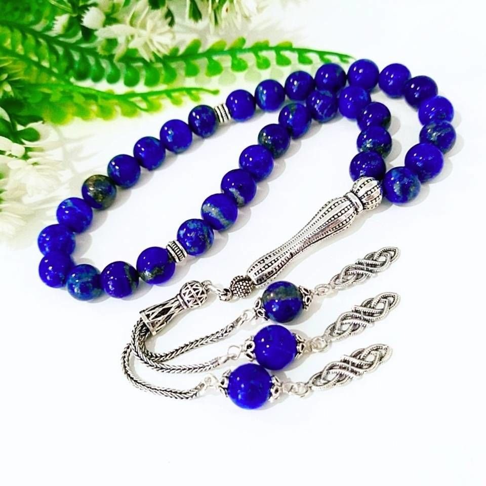 Lapis Lazuli Taşı 8mm Doğal Taş Tesbih