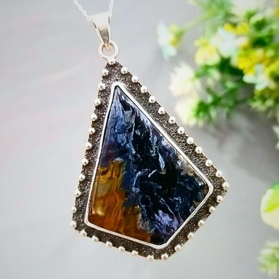 Pietersite Stone Special Design Necklace