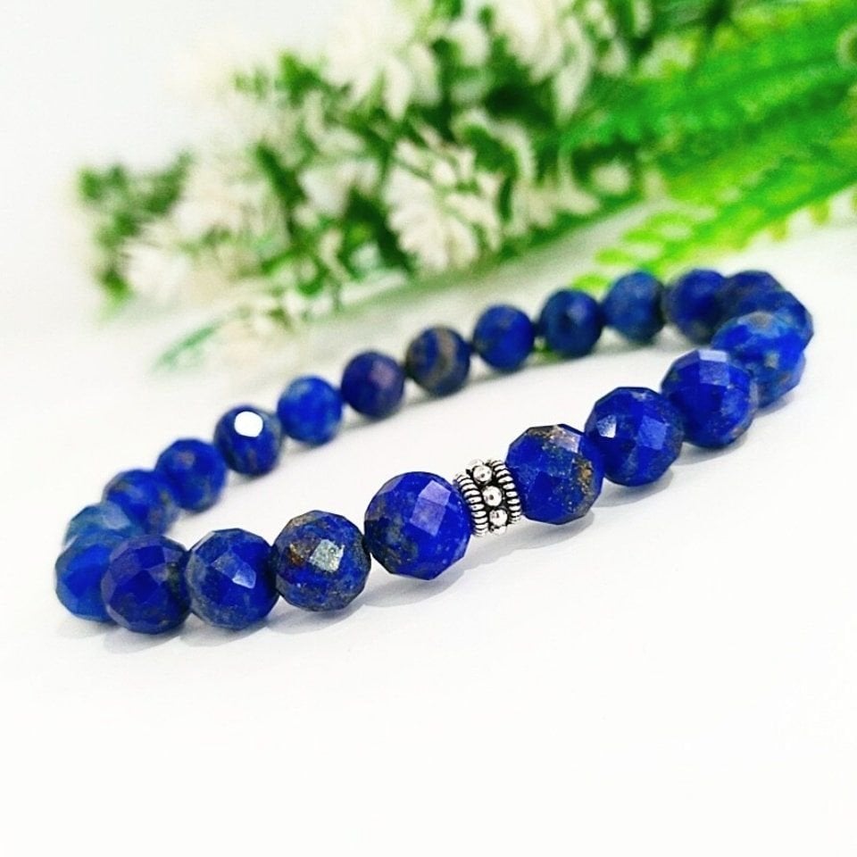Lapis Lazuli Natural Stone Bracelet - BLK881