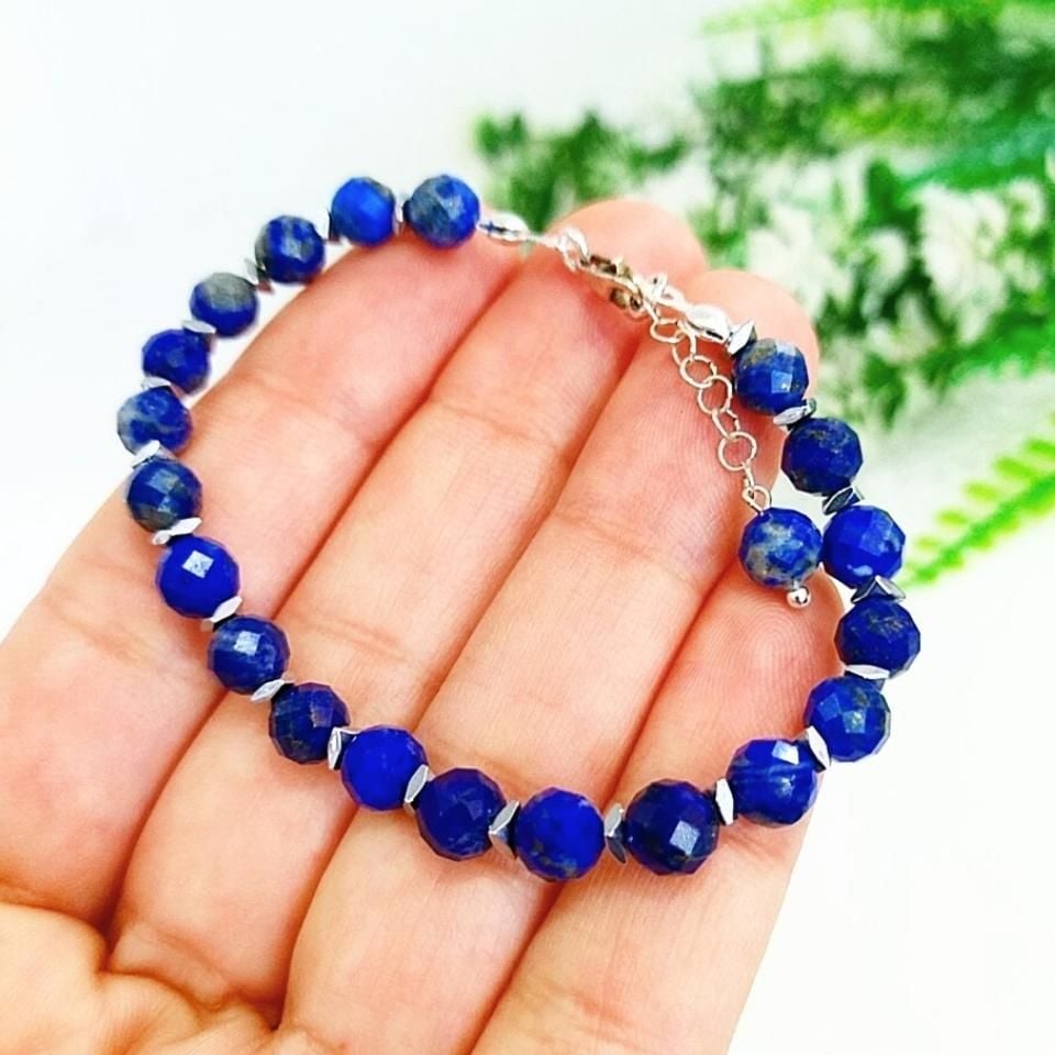 Lapis Lazuli Doğal Taş Bileklik - BLK883
