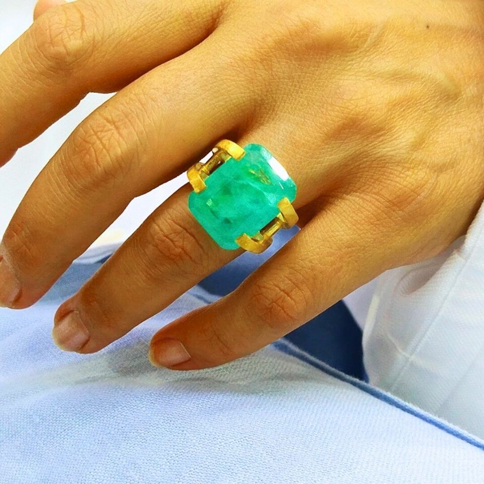 Paraiba Turmalin Özel Tasarım Yüzük - OTS1145