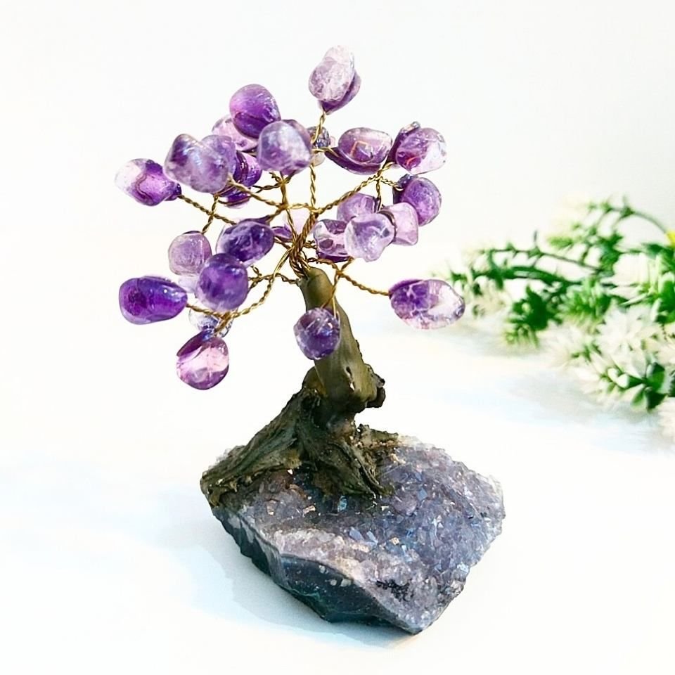 Amethyst Stone Natural Stone Tree of Life