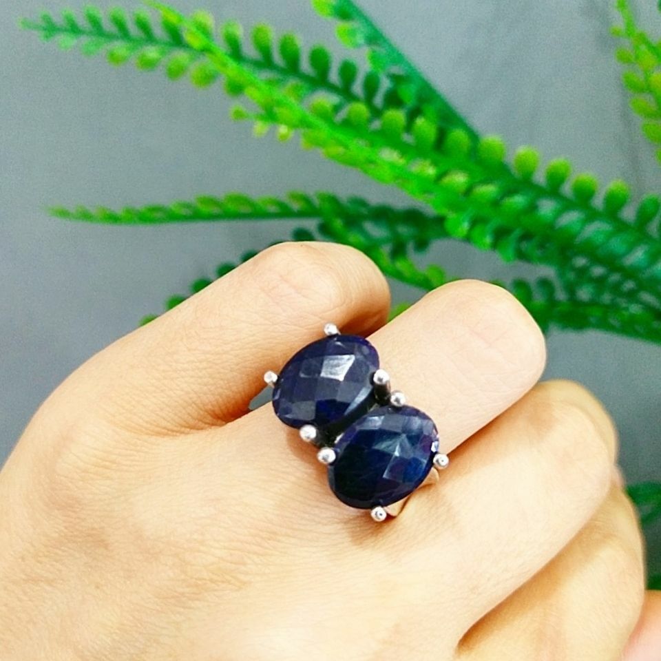 Sapphire Stone Special Design Ring