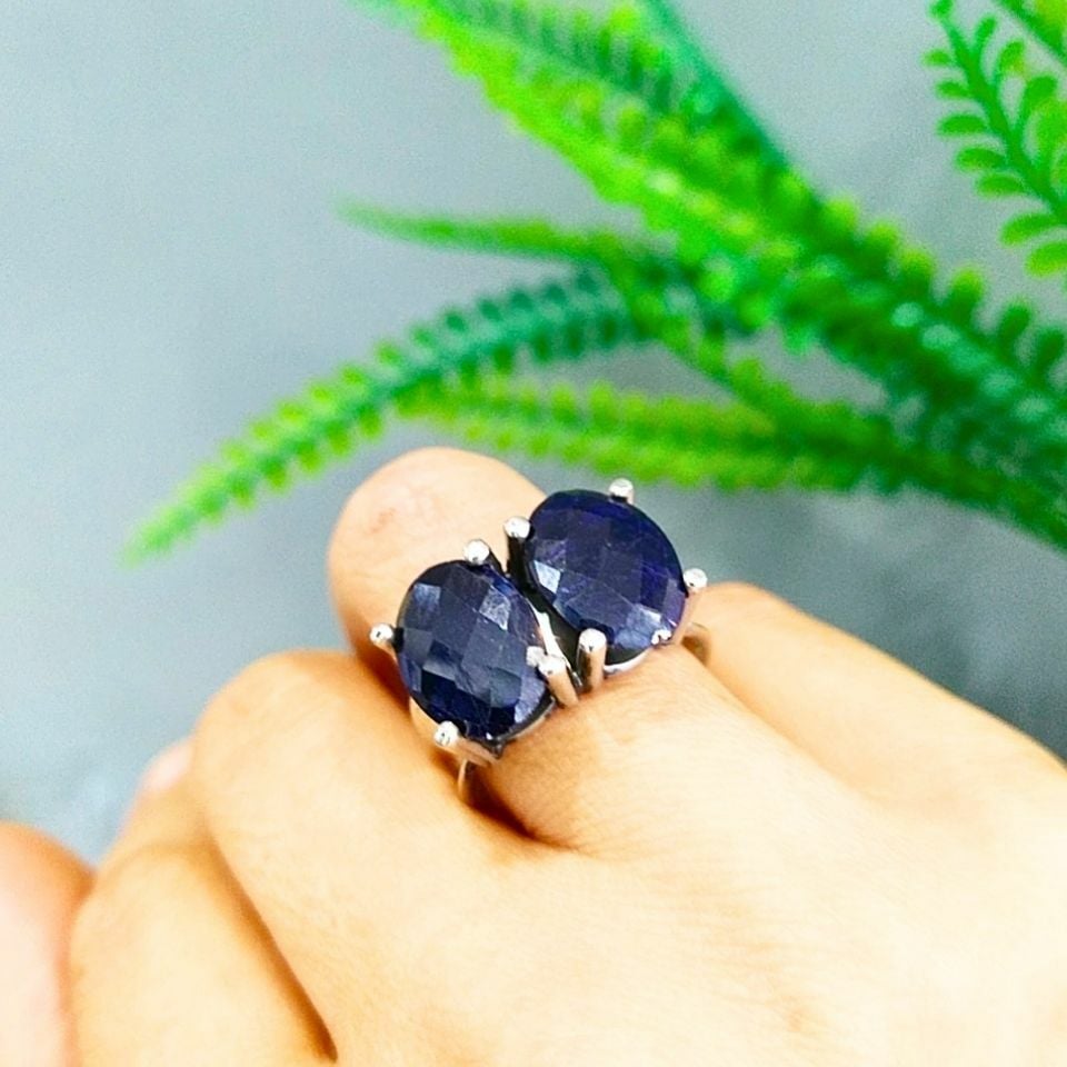Sapphire Stone Special Design Ring