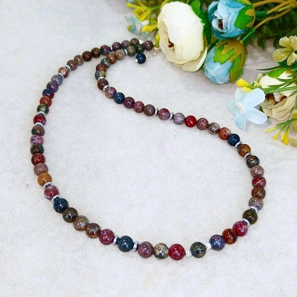 Pietersit Natural Stone Necklace 00988