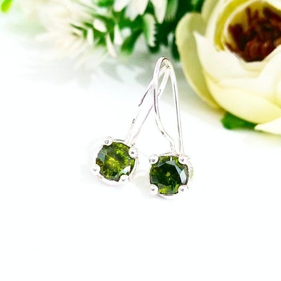 Zebercet Stone Natural Stone Earrings - KP866
