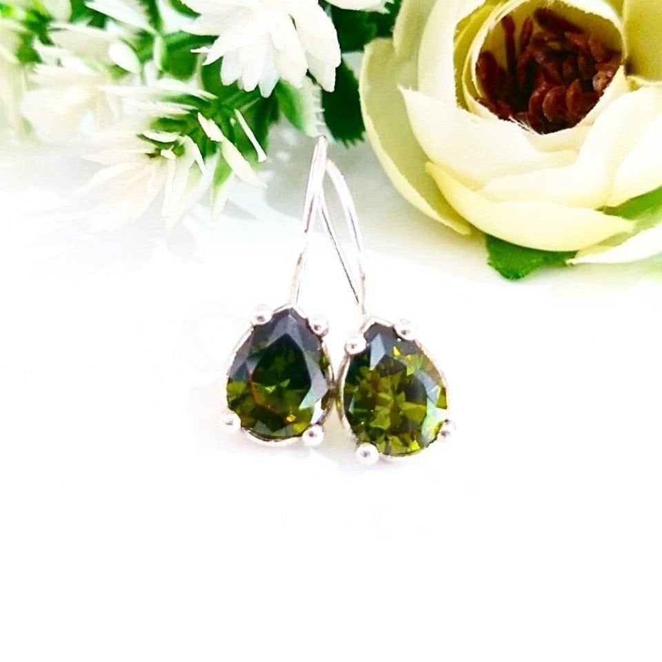 Zebercet Stone Natural Stone Earrings - KP867