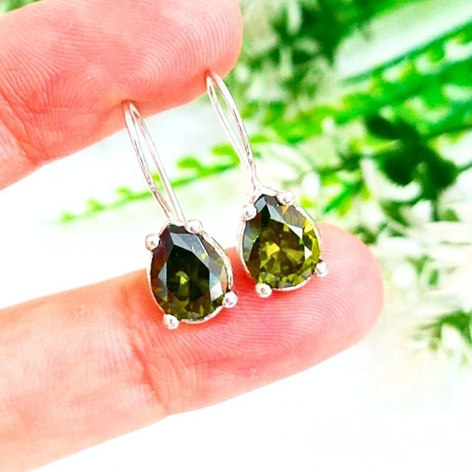 Zebercet Stone Natural Stone Earrings - KP867