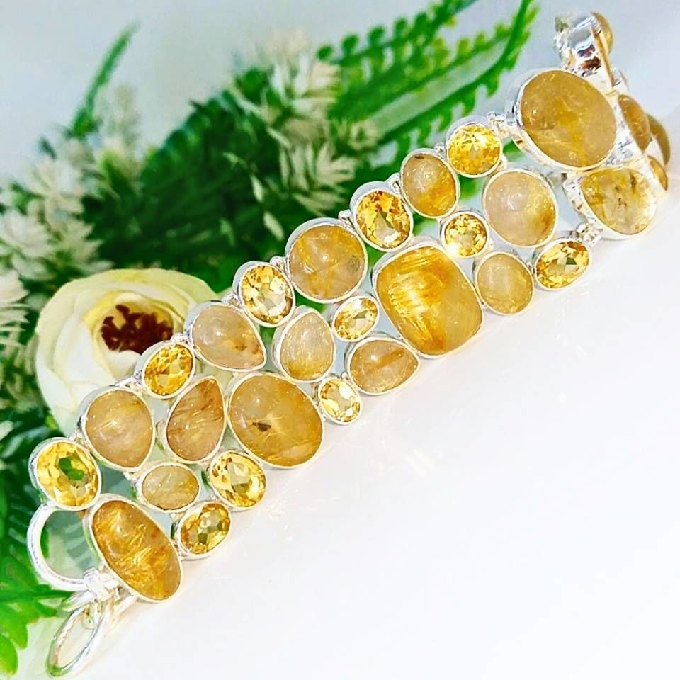 Gold Beryl Special Design Bracelet - OTB143