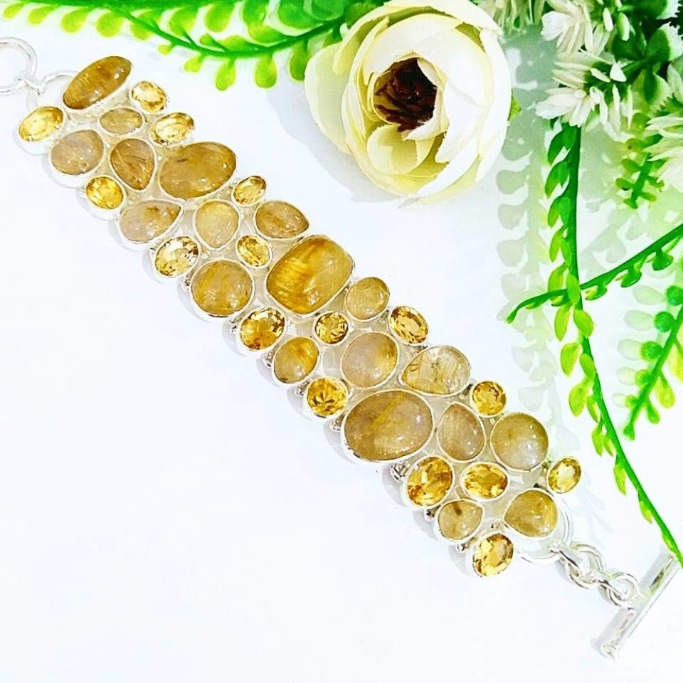 Gold Beryl Special Design Bracelet - OTB143