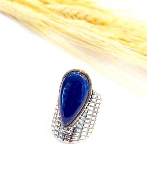 Lapis Lazuli Özel Tasarım Yüzük