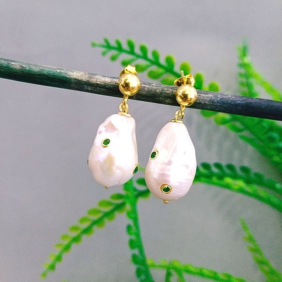 Baroque Pearl Special Design Earrings