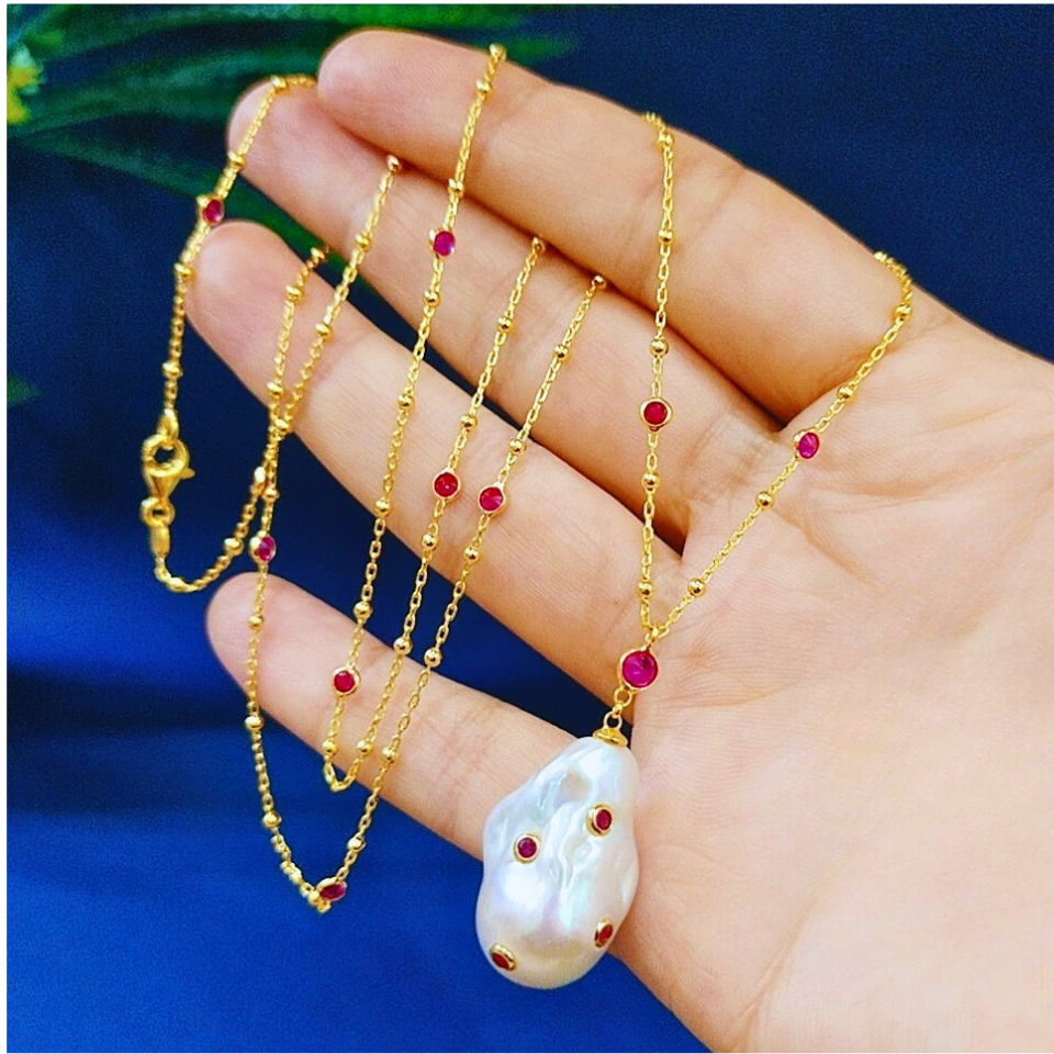 Baroque Pearl Special Design Necklace - TSR1404