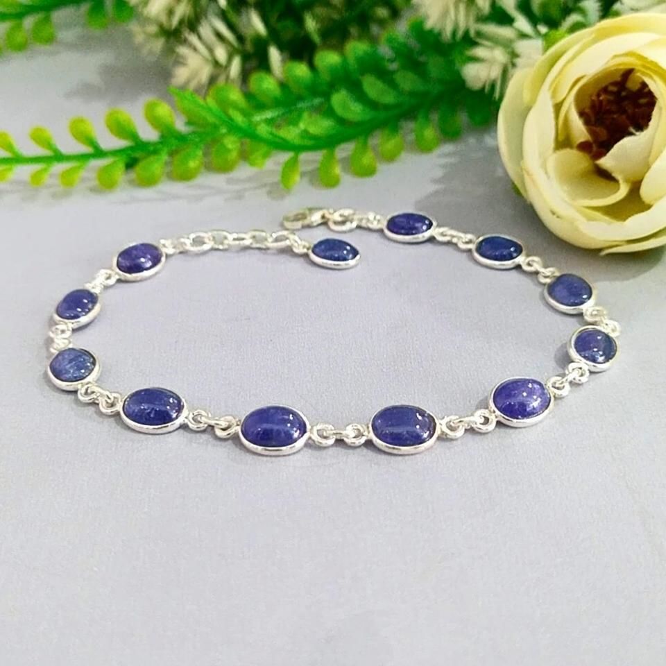 Tanzanite Stone Special Design Bracelet - OTB158