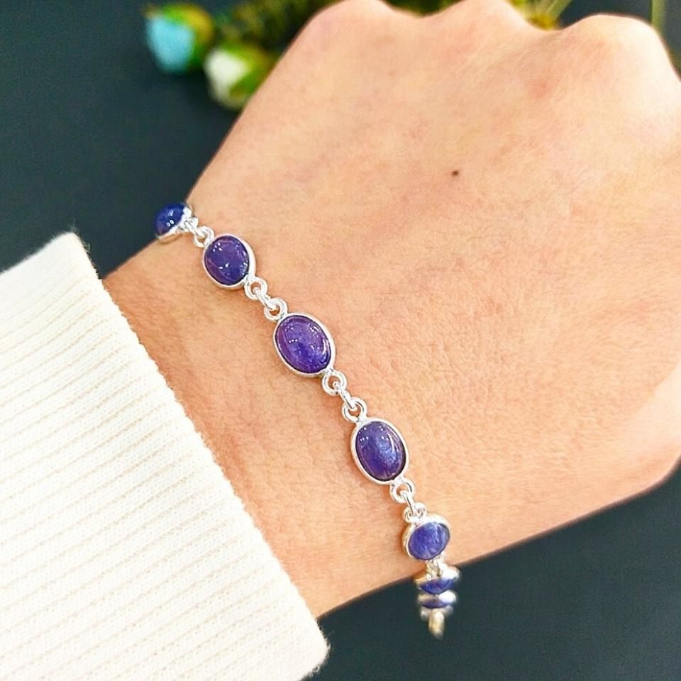 Tanzanite Stone Special Design Bracelet - OTB158