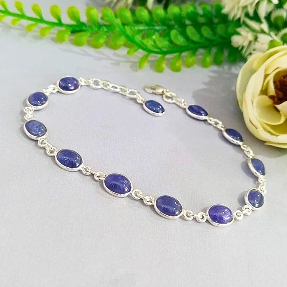 Tanzanite Stone Special Design Bracelet - OTB158