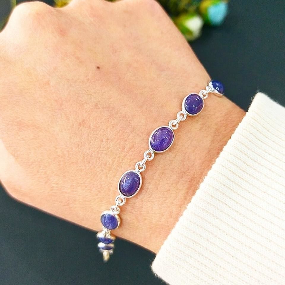 Tanzanite Stone Special Design Bracelet - OTB158