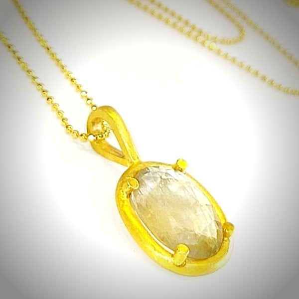 Diaspor Özel Tasarım Doğaltaş Kolye 4,80 ct