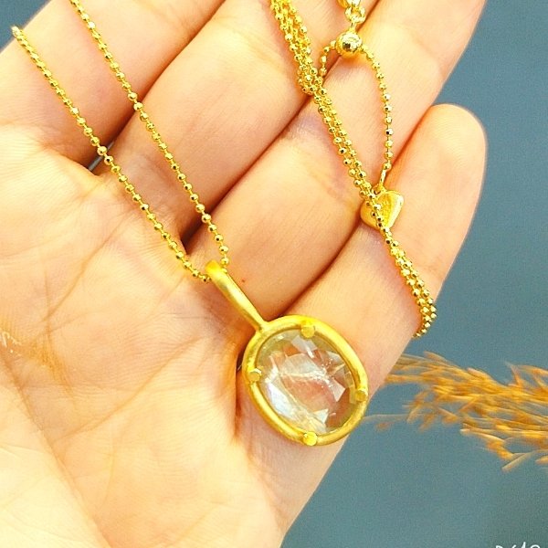 Diaspor Özel Tasarım Doğaltaş Kolye 4,80 ct